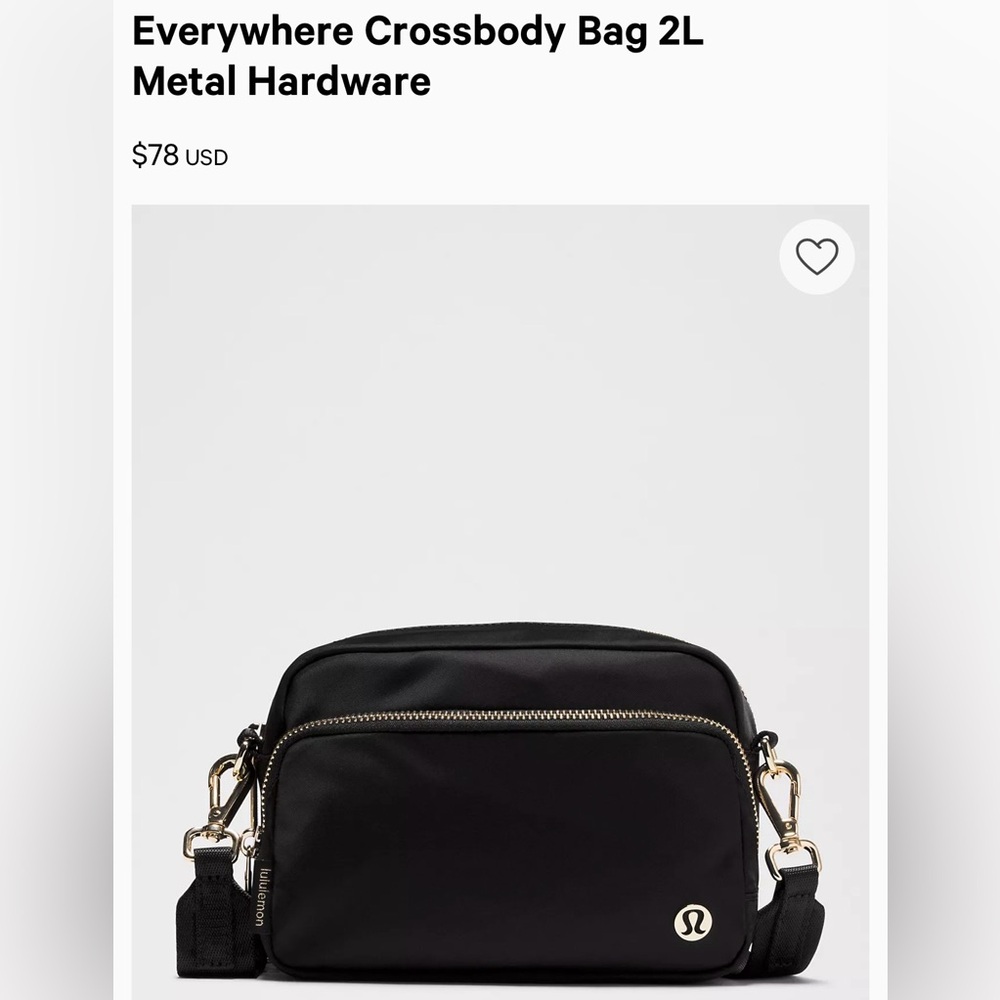 Elegant Black Crossbody Bag